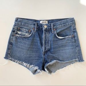 Agolde denim shorts